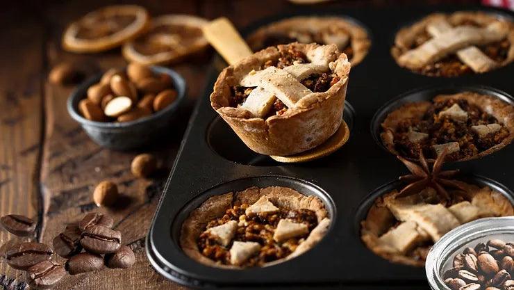 Vegan Christmas Coffee Mince Pies - Buongiorno Caffe' & More