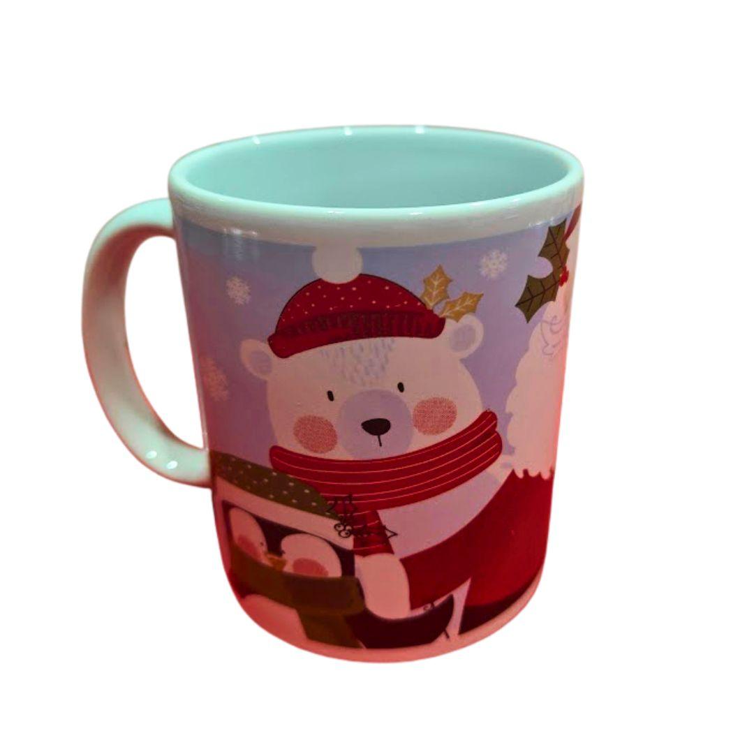 Snow Ceramic Christmas Mug