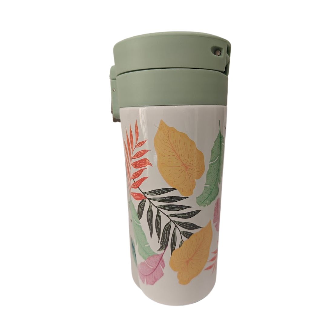 Thermosport Aluminium Decorated Travel Mug, Mixed Colours, 360ml