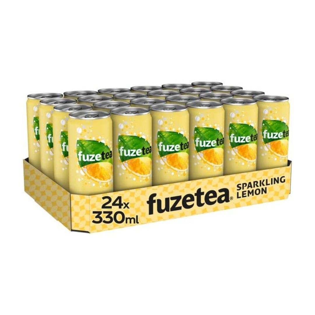 Ice Tea Lemon Cans - Box of 24 Cans x 33cl