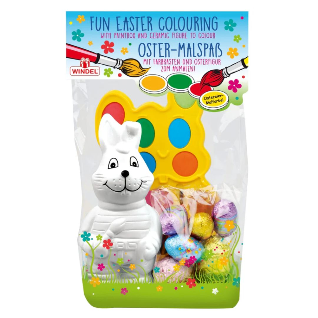 Windel Easter Fun Colouring Pack with Figurine and chocolates, 50g