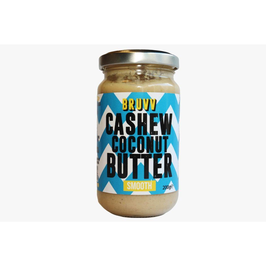 BRUVV Homemade Vegan Cashew & Coconut Butter, 200