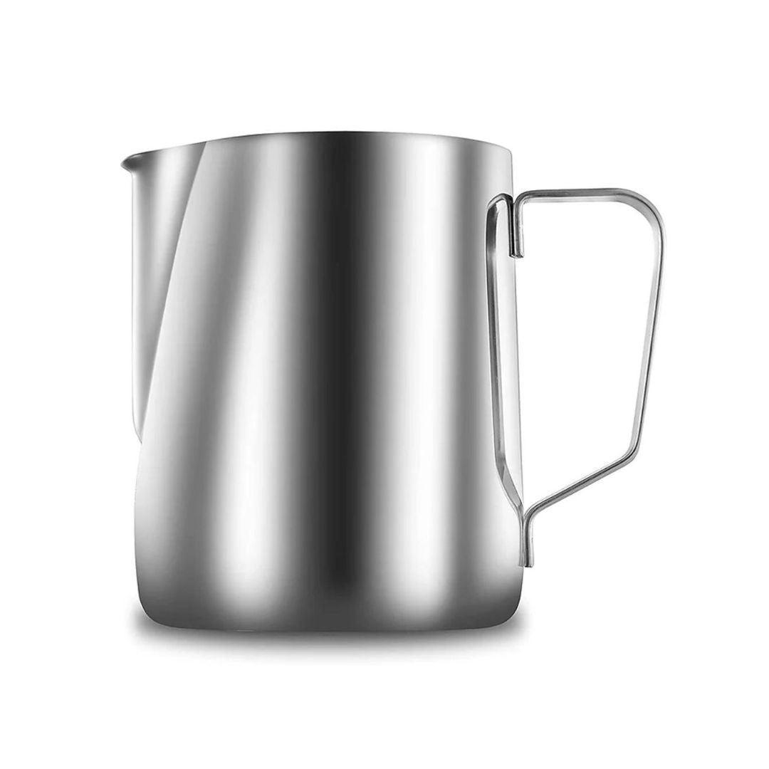 Barista Milk Jug, 600ml, in Stainless Steel (Best Before 29-12-2030) - Caffe' Buongiorno Store