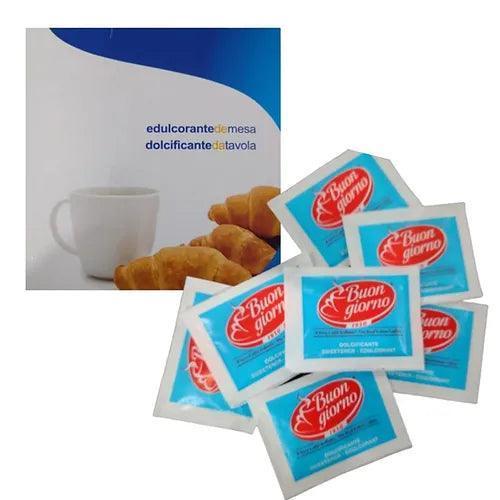 Box of 1KG Sweetner Sachets (250 x 4g each sachet) (Best Before 29-12-2030) - Caffe' Buongiorno Store