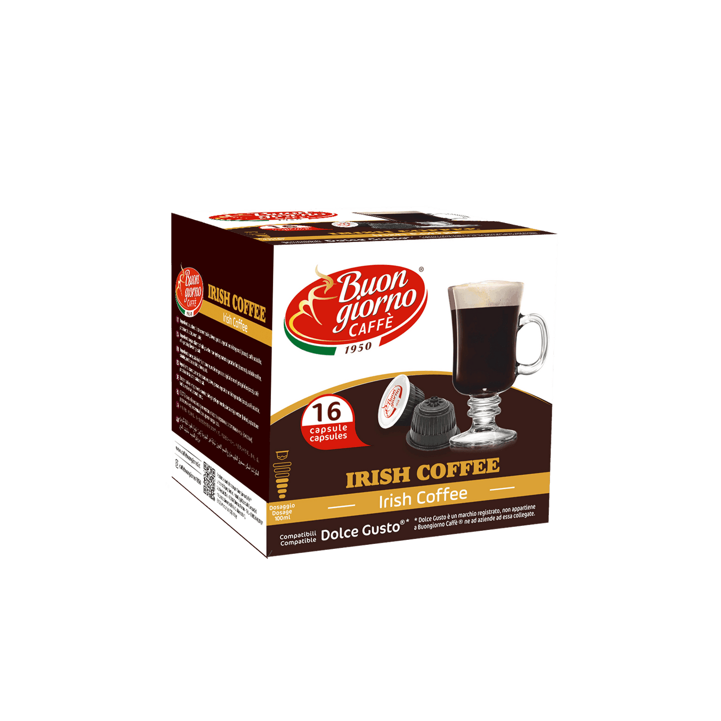 Dolce Gusto Irish Coffee (16 Capsules) - Buongiorno Coffee Store