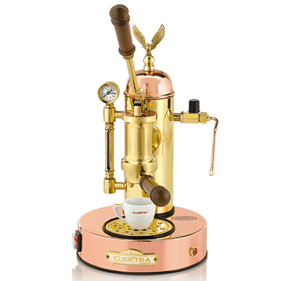 Elektra Micro Casa Leva, Copper & Brass (Best Before 29-12-2030) - Caffe' Buongiorno Store