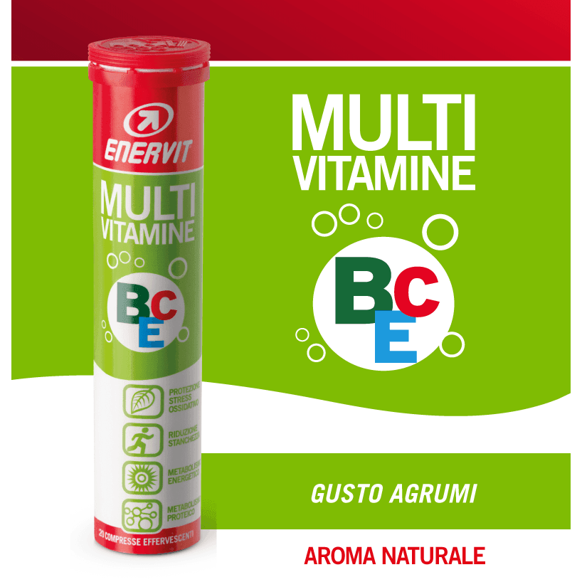 ENERVIT VITAMIN Multivitamin BCE, 20 tablets (Best Before 30-11-2025) - Caffe' Buongiorno Store