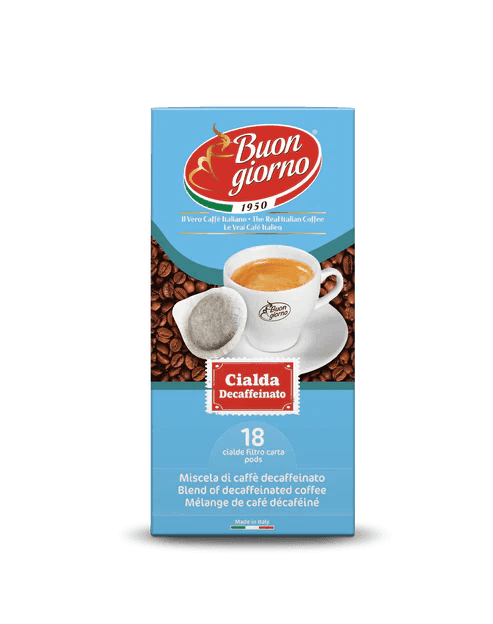 ESE Pods Malta - ESE Pods Sublime Deca, 44mm, 18 Pieces (Best Before 11-04-2026) - Caffe' Buongiorno Store