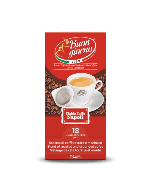 ESE Pods Malta - ESE Pods Sublime Rosso, 44mm, 18 Pieces (Best Before 24-01-2026) - Caffe' Buongiorno Store