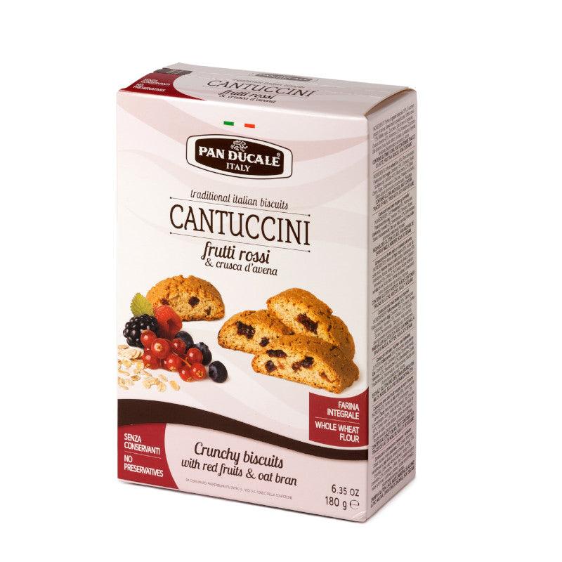 Cantucci with red fruits and oat bran, Red Fruits, 180g