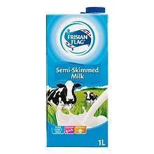 Frisian Flag UHT Semi Skimmed Milk, 1 Ltr. (Best Before 20-10-2024) - Caffe' Buongiorno Store