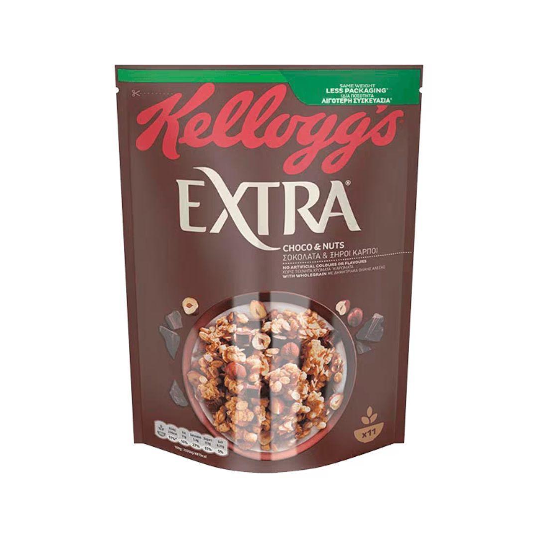 Kellogg’s EXTRA Choco & Nuts, 450g (Best Before 16-01-2025) - Caffe' Buongiorno Store