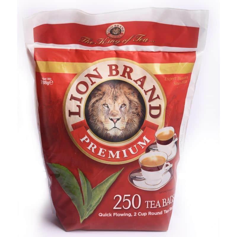 Lion Tea Bags x 250 bag (Best Before 10-06-2026) - Caffe' Buongiorno Store