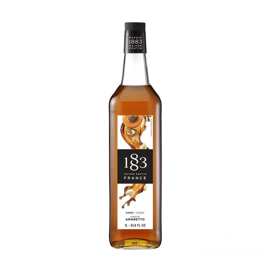 Maison Routin 1883 Amaretto Syrup, 1Lt (Best Before 30-11-2026) - Caffe' Buongiorno Store