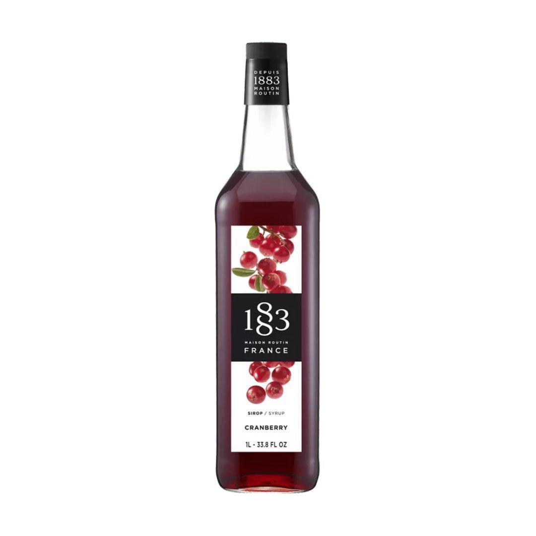 Maison Routin 1883 Cranberry Syrup, 1Lt
