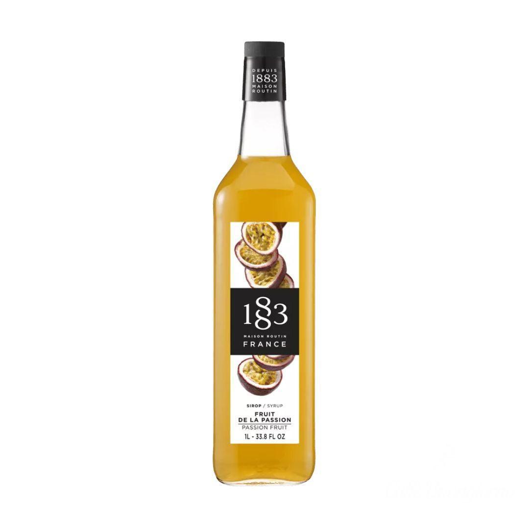 Maison Routin 1883 Passion Fruit Syrup, 1Lt (Best Before 30-04-2027) - Caffe' Buongiorno Store