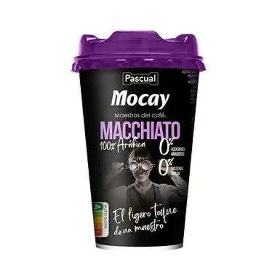 Mocay Macchiato 100% Arabica, Ready to Drink, 200ml - Buongiorno Caffe' & More