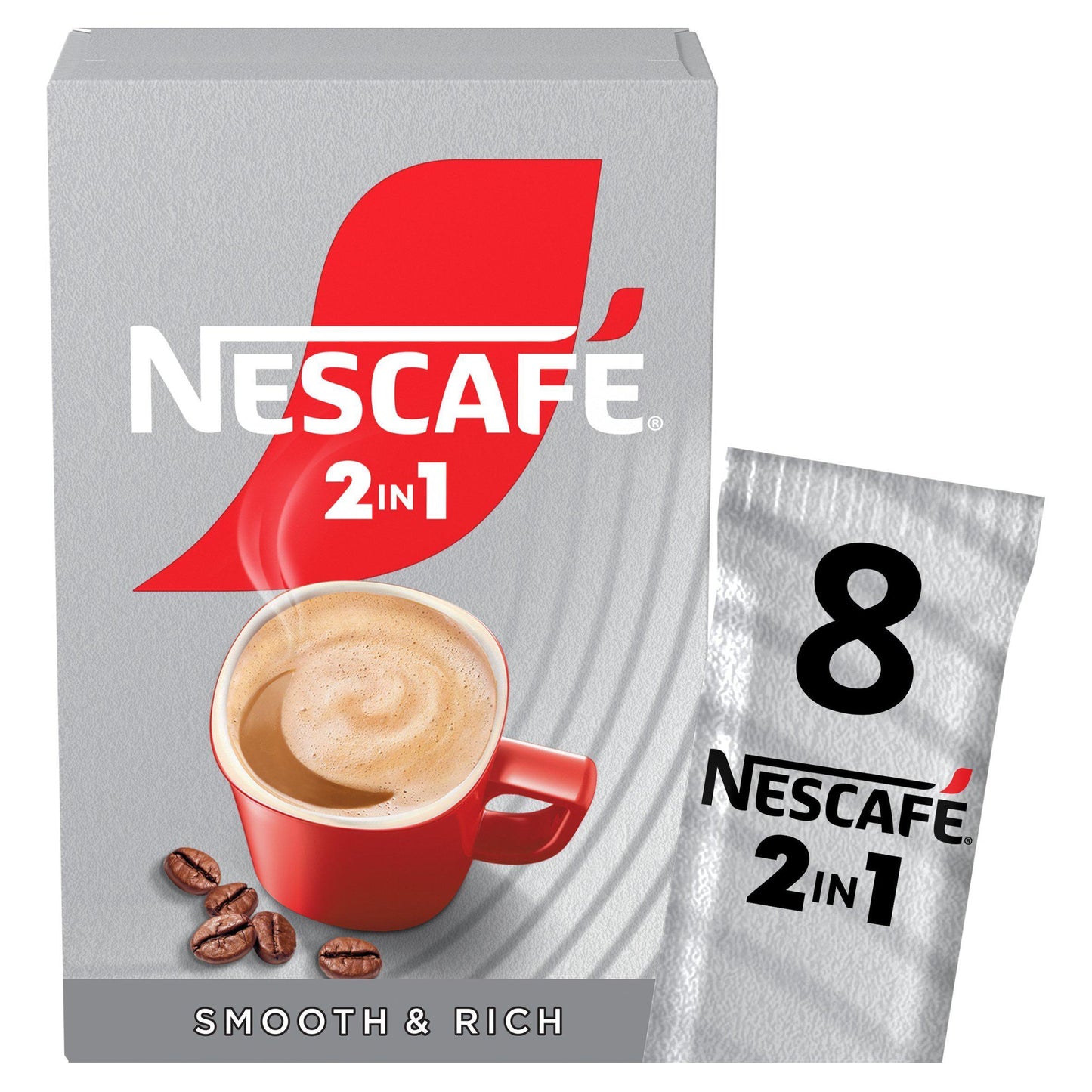 NESCAFÉ 2 in 1 Sachets, 8x9g - Caffe' Buongiorno Store