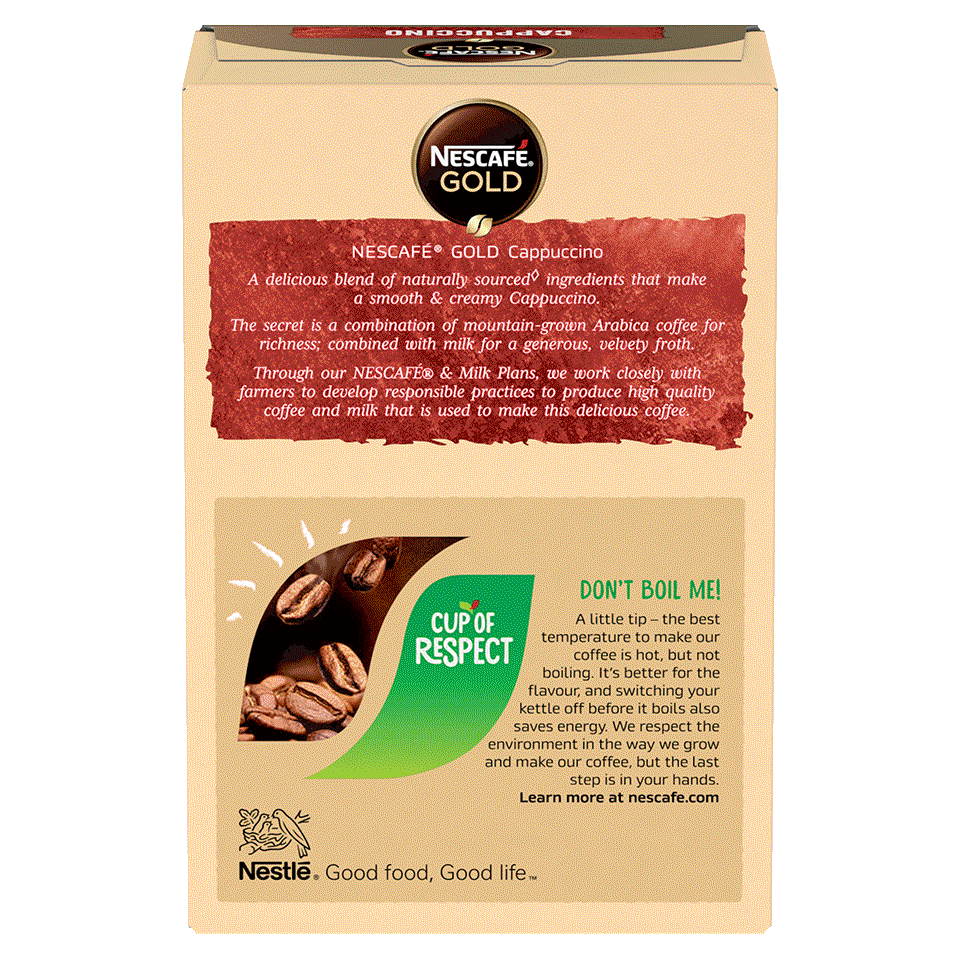 NESCAFÉ GOLD Cappuccino - Buongiorno Caffe' & More