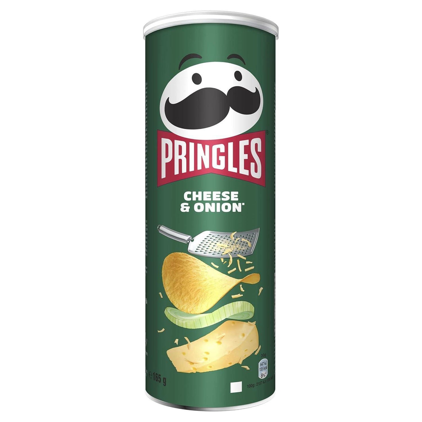 Pringles Cheese & Onion Crisps, 165g (Best Before 21-05-2025) - Caffe' Buongiorno Store