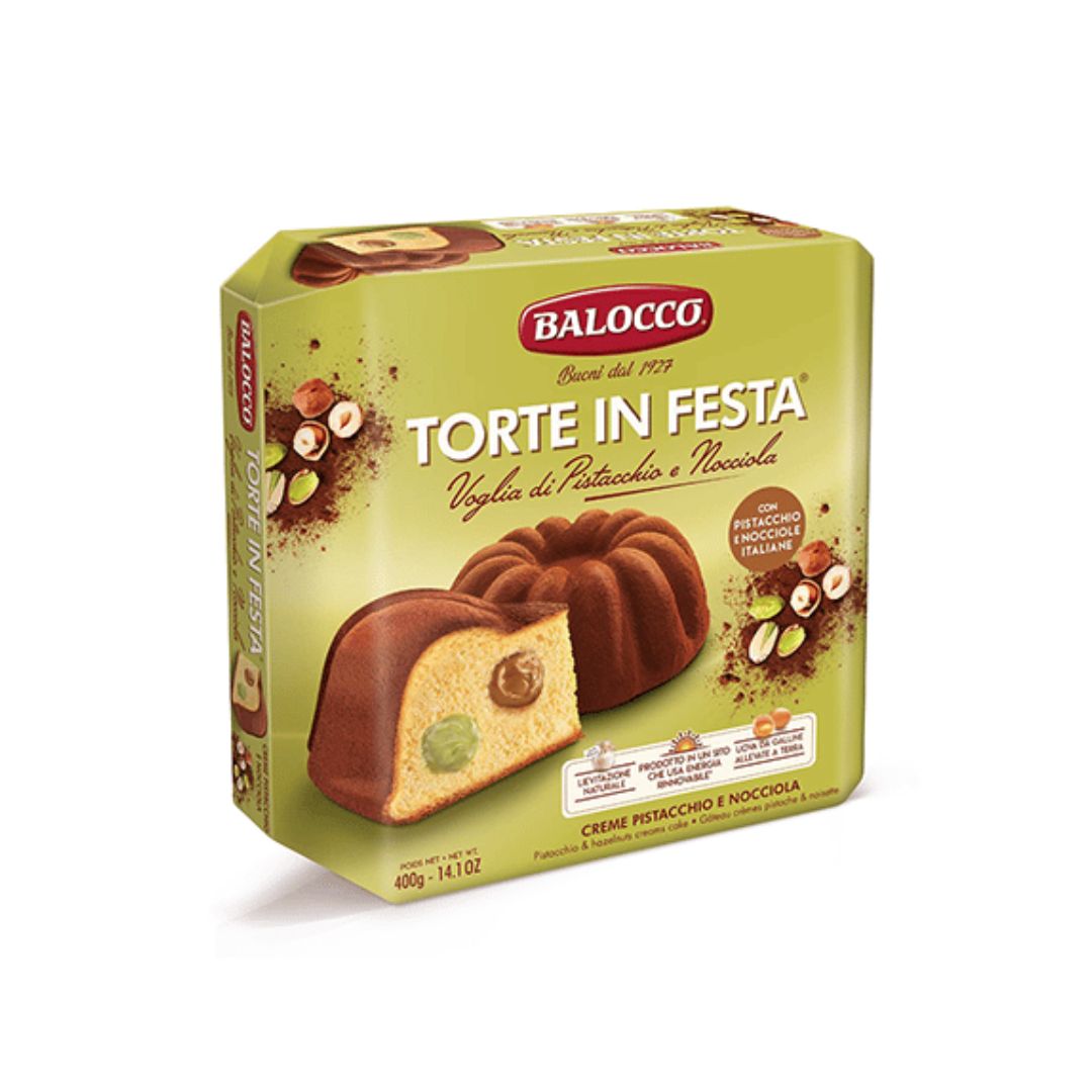 Balocco Torta Pistacchio & Nocciola 400g
