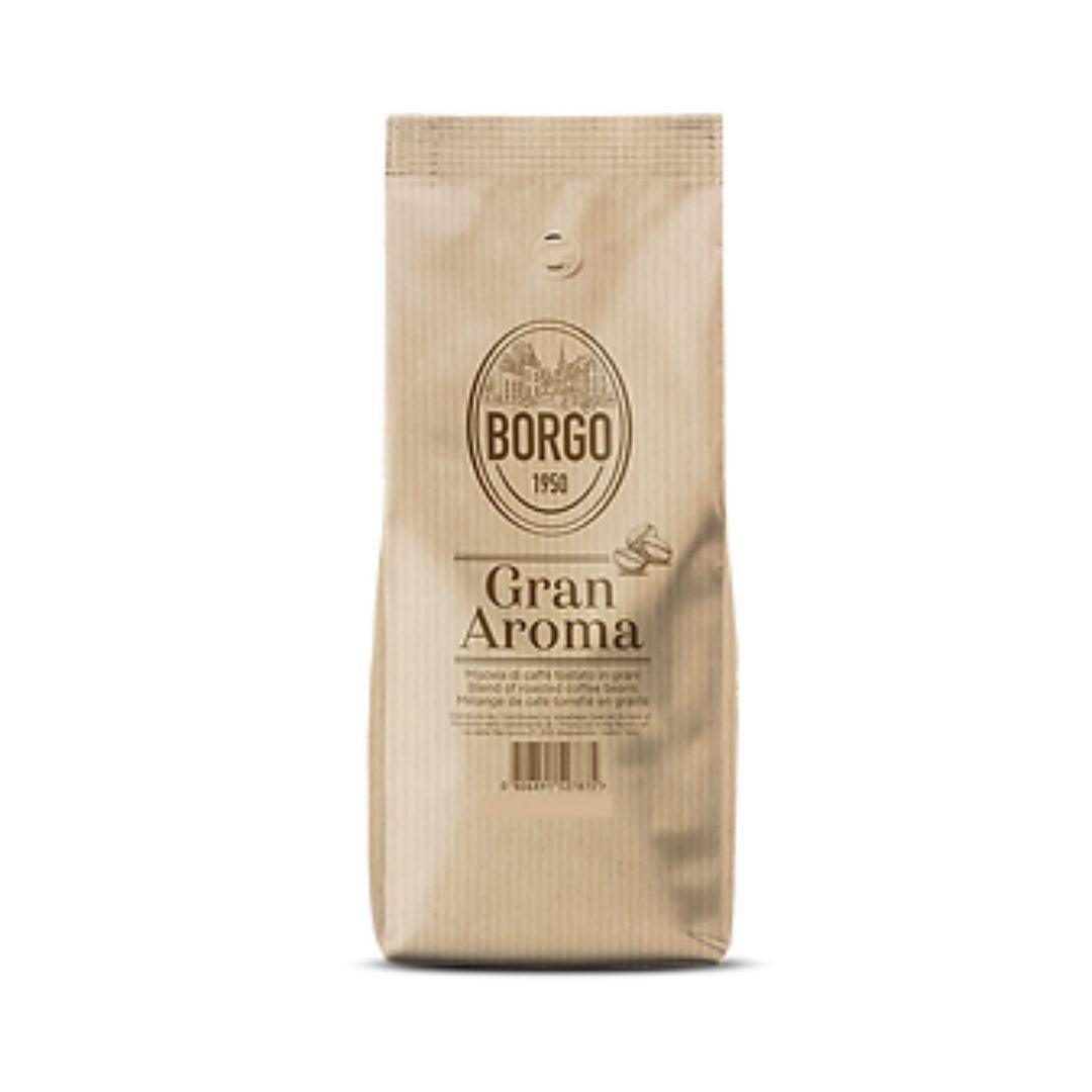 Roasted Coffee Beans Borgo 1950 Gran Aroma, 1KG Bag (Best Before 23-06-2026) - Caffe' Buongiorno Store