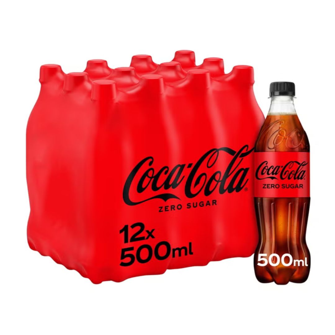 Coca Cola Zero 500 ml x 12 (1 Pack)