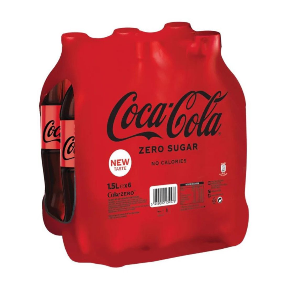 Coca Cola Zero 1.5 Liter x 6 (1 Pack)