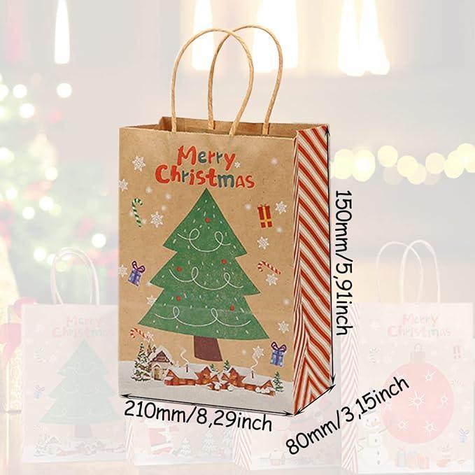 Small Christmas Paper bag 15x21x8cm (Best Before 29-12-2030) - Caffe' Buongiorno Store