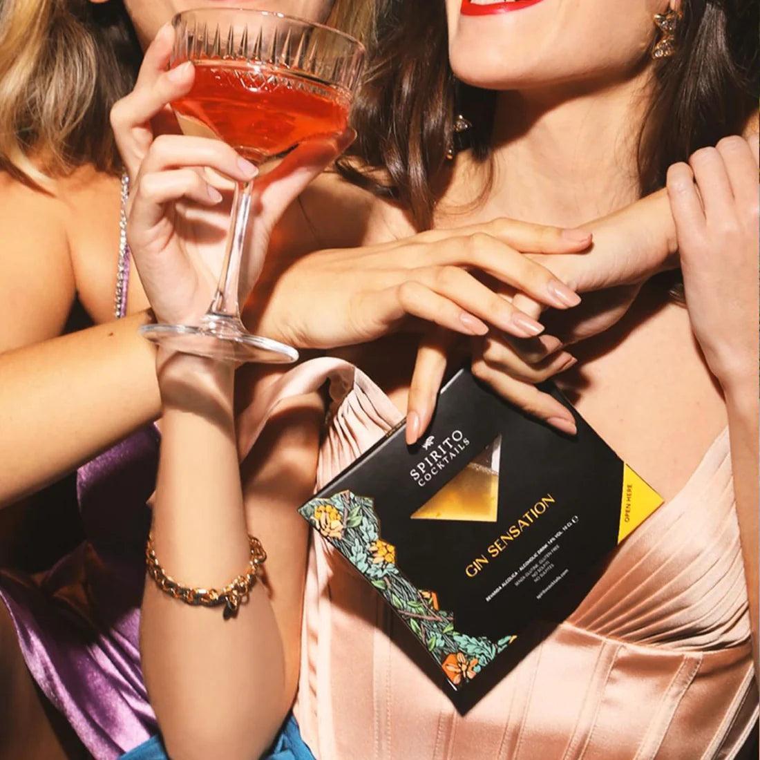 Spirito Gin Sensation, ready mixed cocktail, 100ml - Buongiorno Caffe' & More