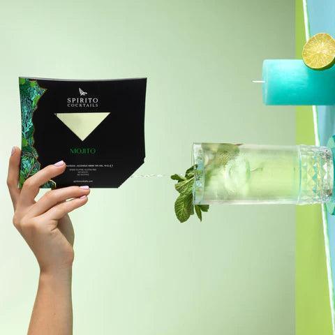 Spirito Mojito, ready mixed cocktail, 100ml - Buongiorno Caffe' & More
