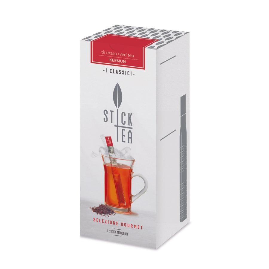 Stick Tea, Keemun Red Tea, 12 Sticks (Best Before 27-02-2026) - Caffe' Buongiorno Store