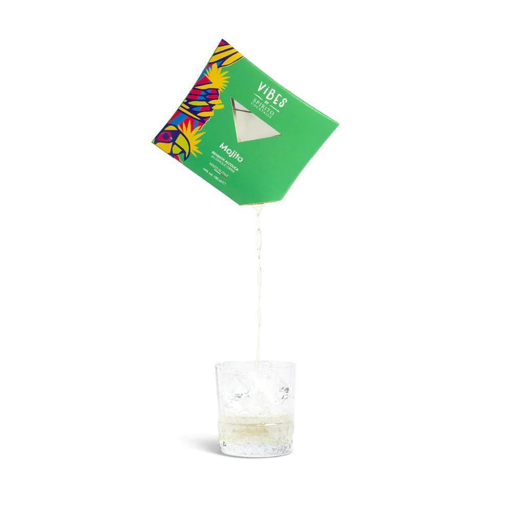 Vibes Mojito, ready mixed cocktail, 100ml - Buongiorno Caffe' & More