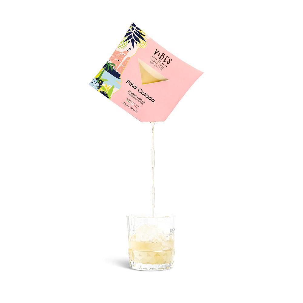 Vibes Pina Colada, ready mixed cocktail, 100ml - Buongiorno Caffe' & More