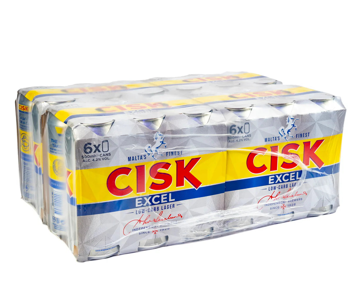 CISK EXCEL CANS 500ml x 24