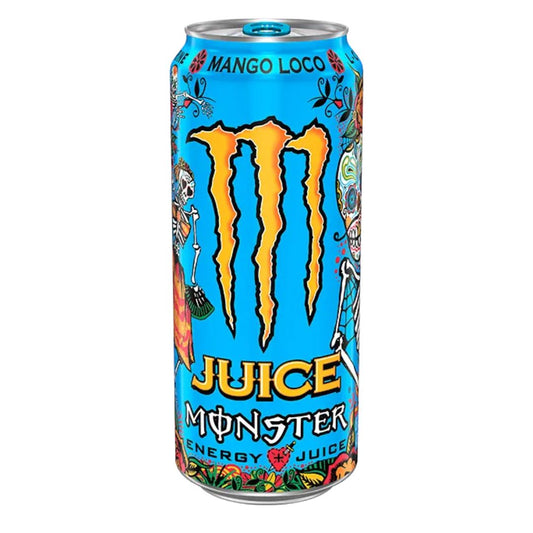 Monster Energy Drink Mango Loco Can, 500ml