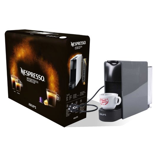 Nespresso Essenza Mini Coffee Machine Black, Automatic
