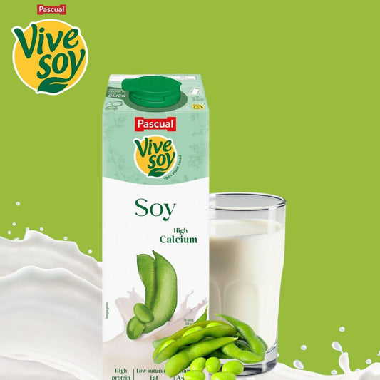 Vive Soy, Classic soya drink high vegetable protein content 100% plant based, 1L