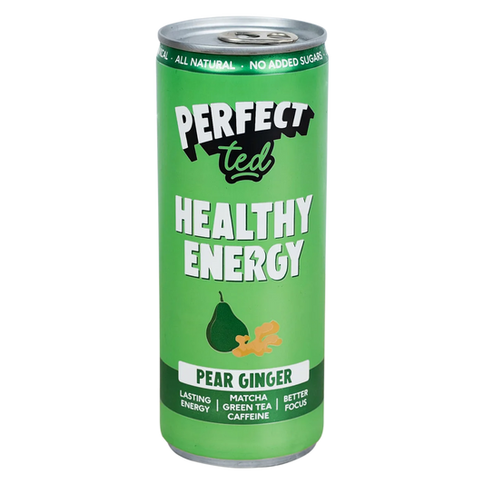 Copy of Matcha Green Tea Energy, Pear Ginger Energy, 250ml - 34 Calories per Can!