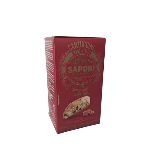 Sapori Cantuccini Premium Dried Fruit & Raisins, 100g