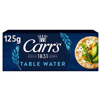 Carrs Table Water Crackers, 125g - Buongiorno Caffe' & More