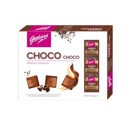 Goplana Choco Choco Milk Chocolate, 200g