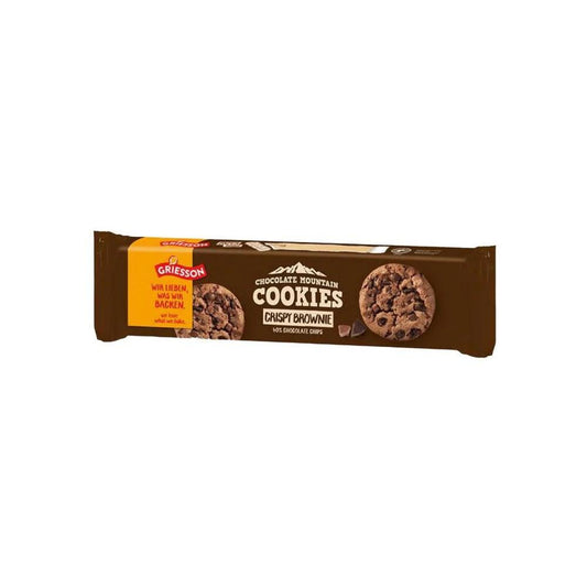 Griesson Chocolate Mountain Cookies Crispy Brownie, 150g