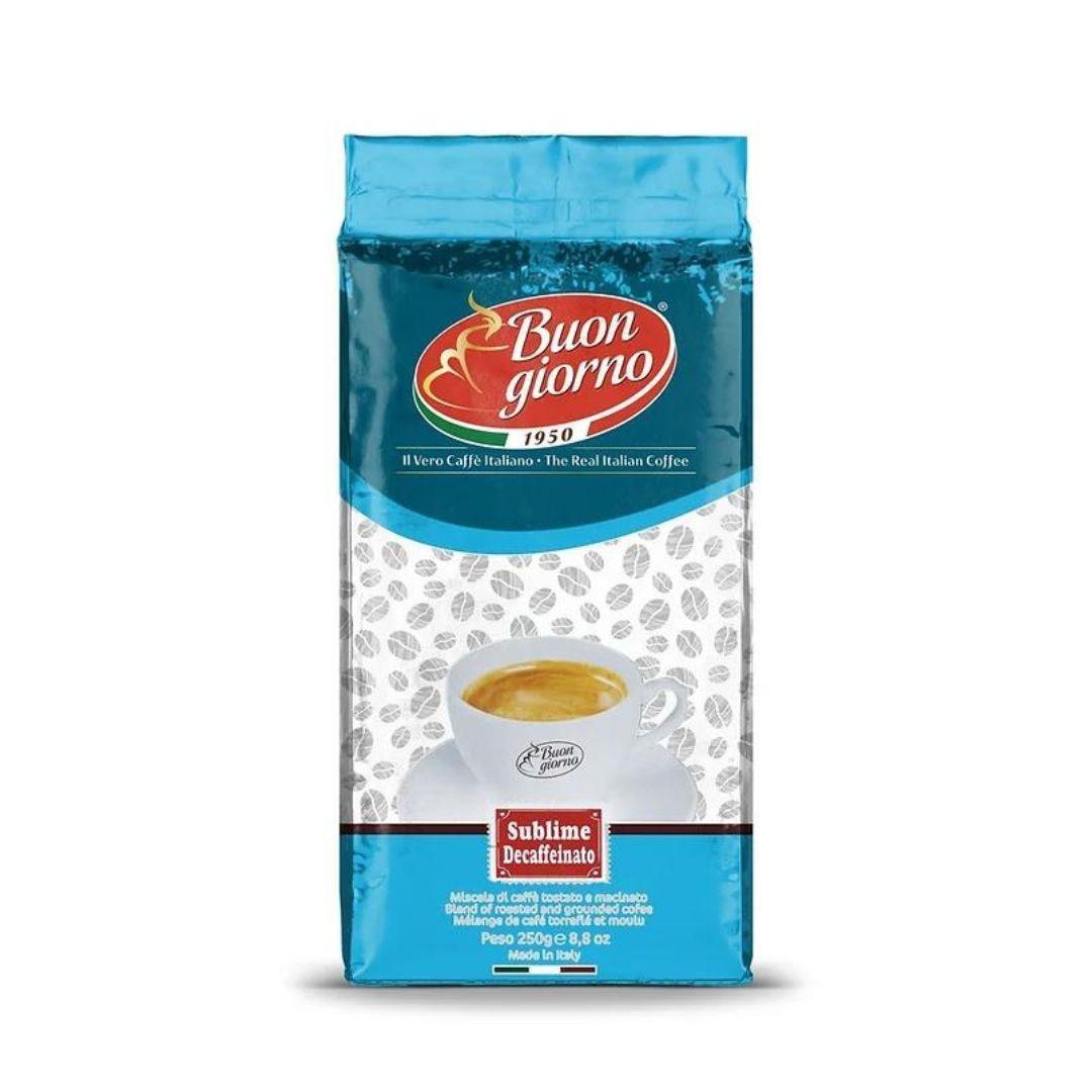Ground Coffee Malta - Deca Coffee Grounds, 250g (Best Before 14-12-2024) - Caffe' Buongiorno Store