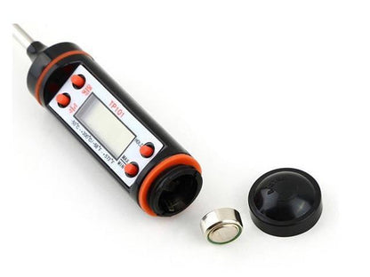 DIGITAL LCD KITCHEN THERMOMETER FOR MEAT, LIQUIDS WITH PROBE (Best Before 29-12-2030) - Caffe' Buongiorno Store