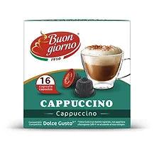 Dolce Gusto Cappuccino (16 Capsules) - Buongiorno Caffe' & More