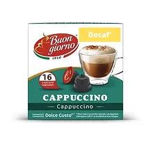 Dolce Gusto Cappuccino Decaf (16 Capsules) - Buongiorno Caffe' & More