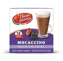 Dolce Gusto Mocaccino (16 Capsules) - Buongiorno Caffe' & More