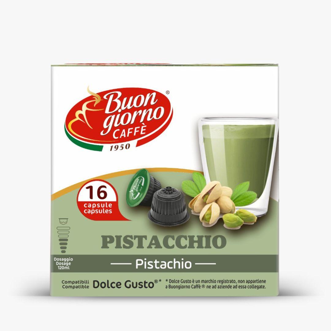 Dolce Gusto Pistachio (16 Capsules) - Buongiorno Caffe' & More