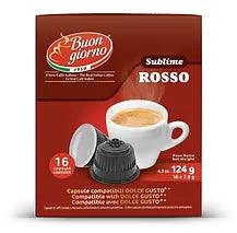 Dolce Gusto Sublime Rosso (16 Capsules) - Buongiorno Caffe' & More
